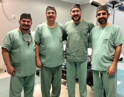 Cirurgia foi realizada pelo Dr. Leo Kraether Neto e equipe (Divulgao: Nove Oito Um | Marketing e Conexes)